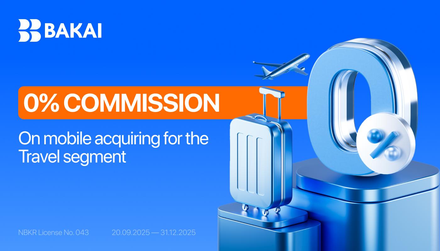 BAKAI Waives Mobile Acquiring Fees for Travel Companies
