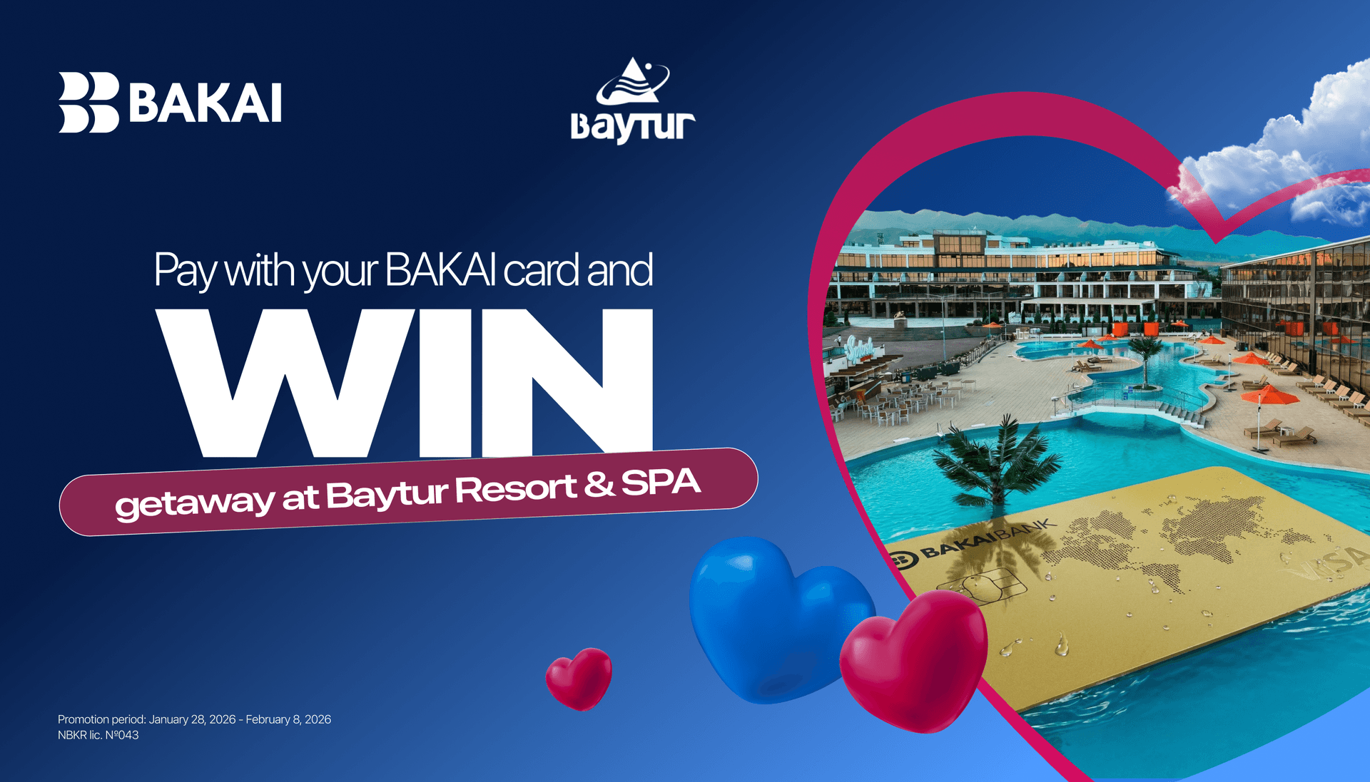 BAKAI Gives Away a Romantic Getaway for Two This Valentine’s Day