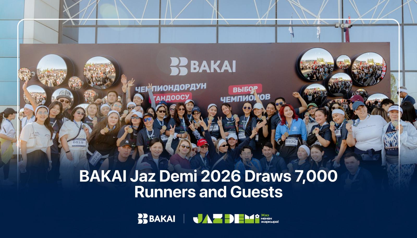 BAKAI Jaz Demi 2026 Draws 7,000 Runners and Guests