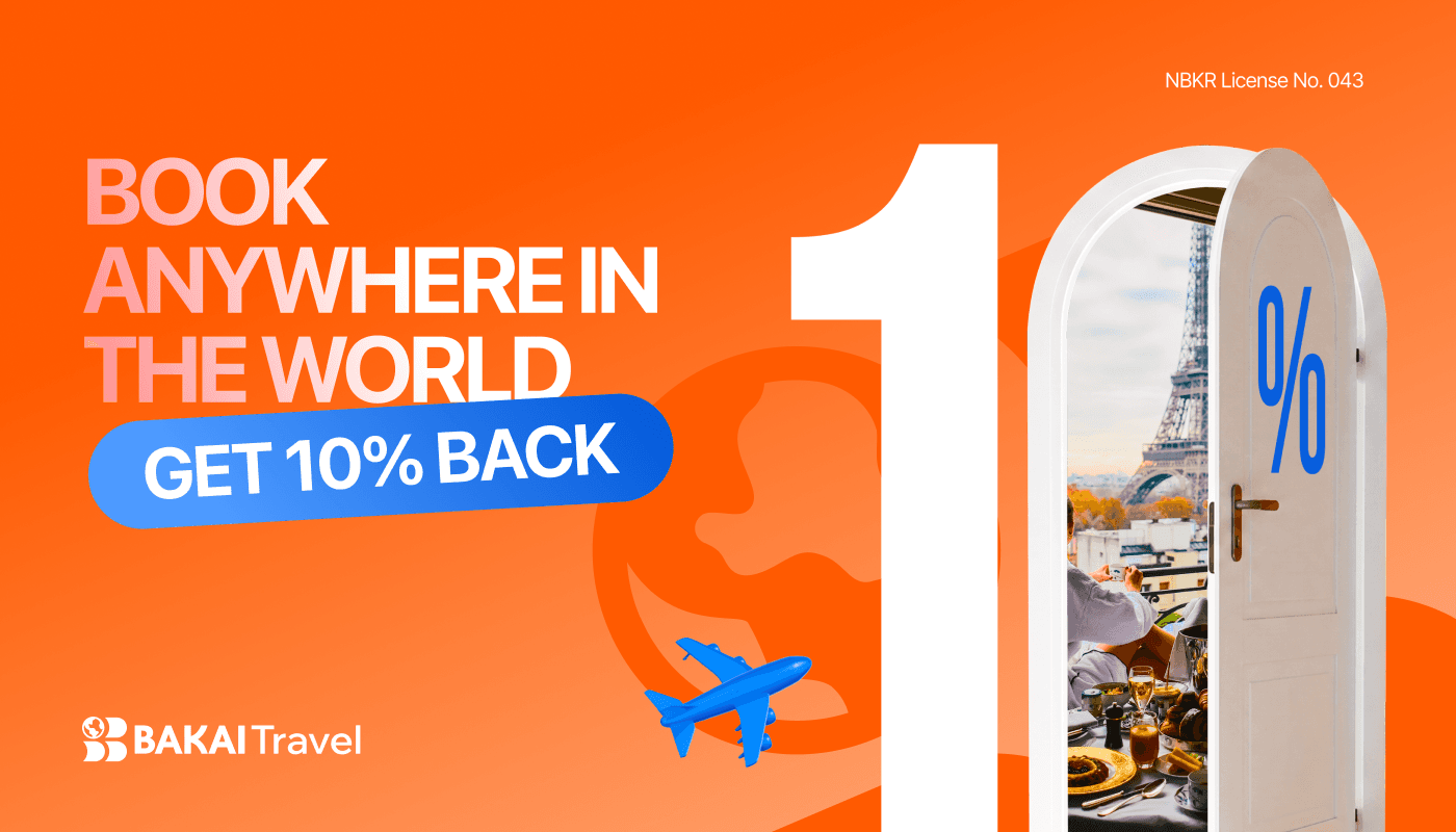 BAKAI Travel Launches Hotel Booking - with 10% Cashback on Every Stay
