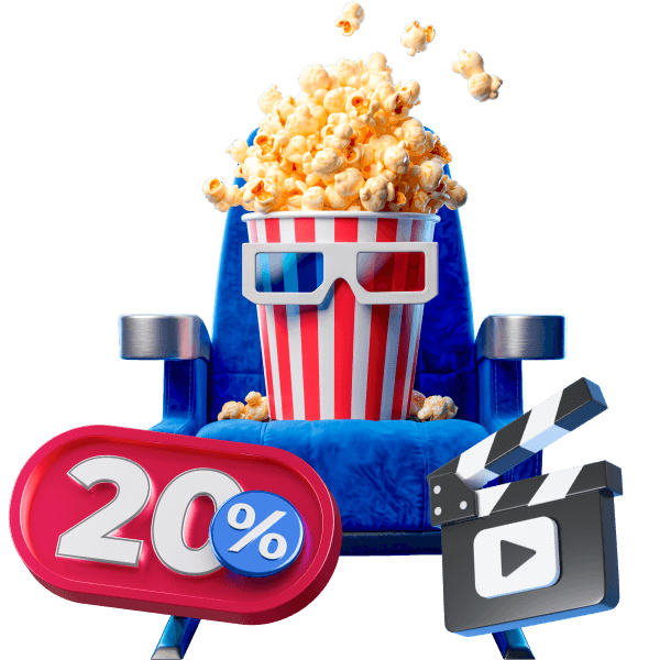 20% кэшбэк киного 20% кэшбэк киного