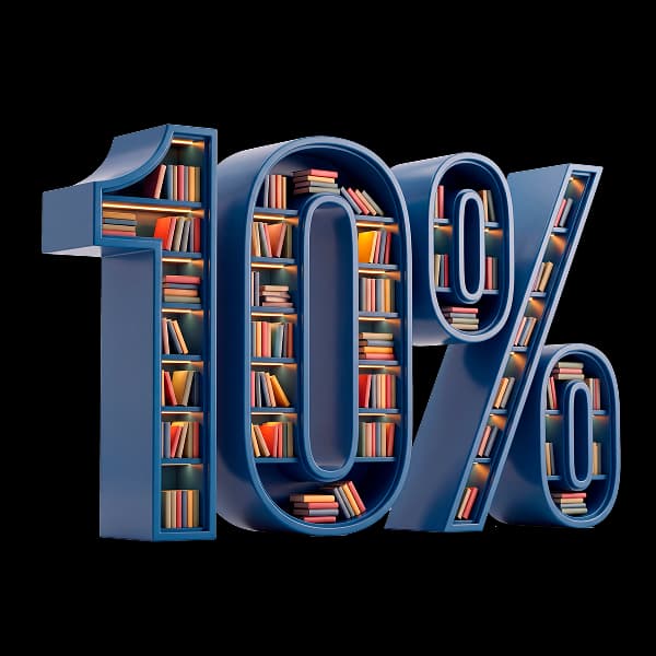 10% кешбэк на книги 10% кешбэк на книги